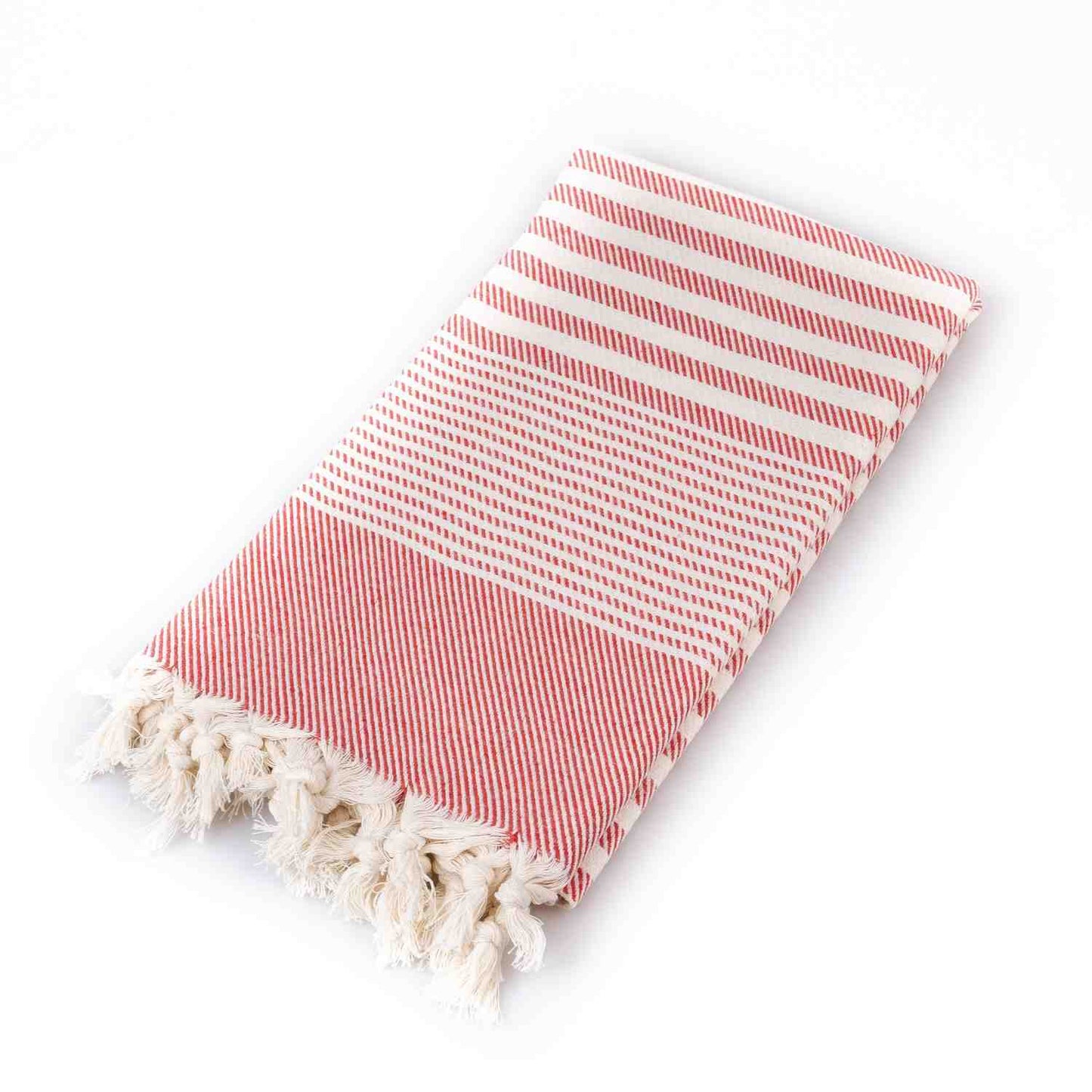 red bora beach towel