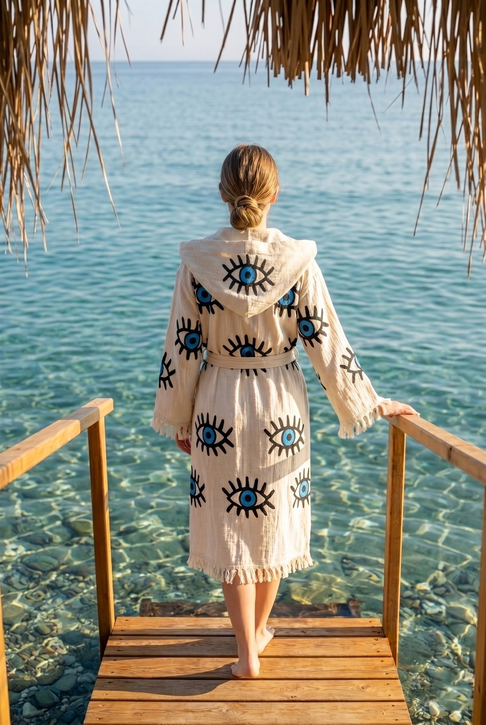 Lightweight Kimono Beach Cover-Up – Kalkedon Towels