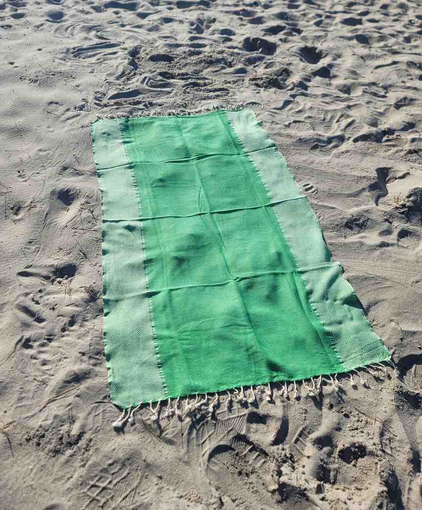 green yansima turkish towel 