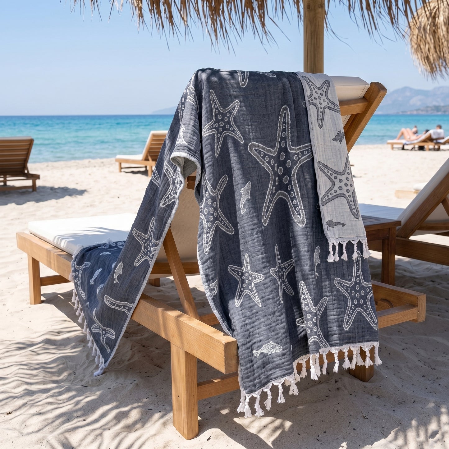 Starfish Muslin Peshtemal