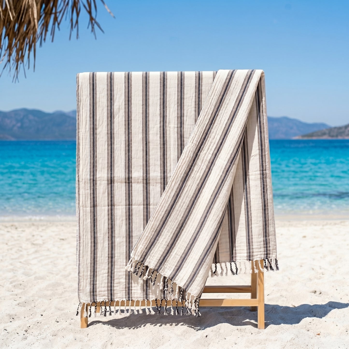 Charcoal Shore Linen Blend