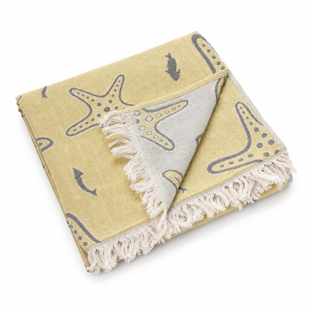 Starfish Muslin Peshtemal