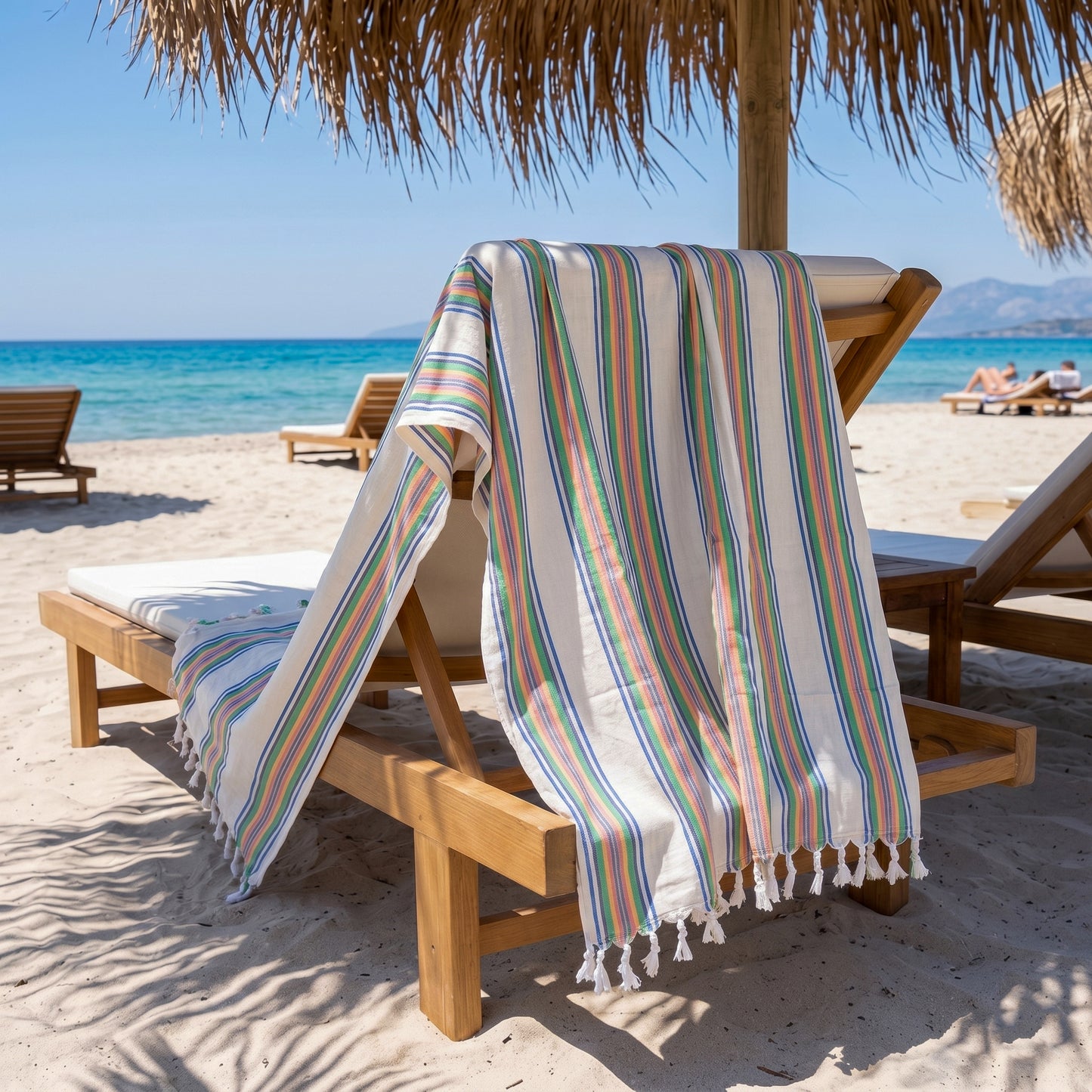 Citrus Coast Linen Blend Turkish Towel