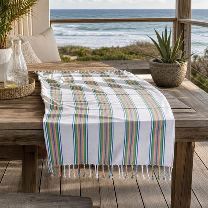 Citrus Coast Linen Blend Turkish Towel