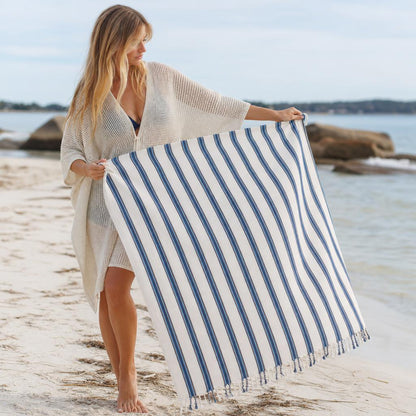 Azure Coast Turkish Towel