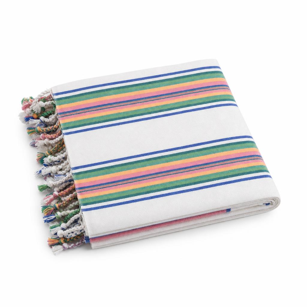 Citrus Coast Linen Blend Turkish Towel