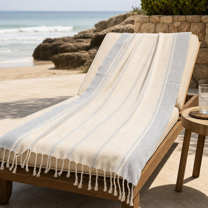 Seabreeze Linen Blend Turkish Towel