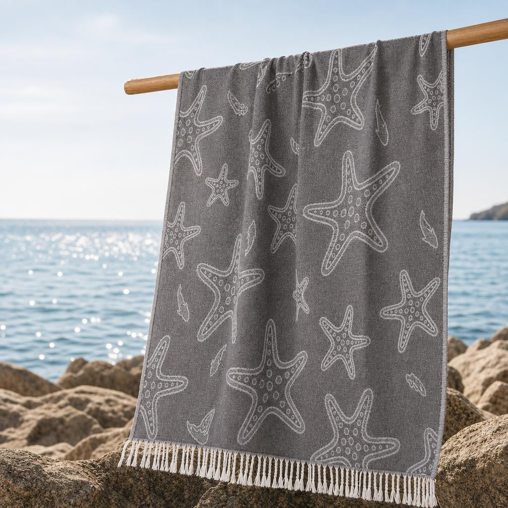 Starfish Muslin Peshtemal