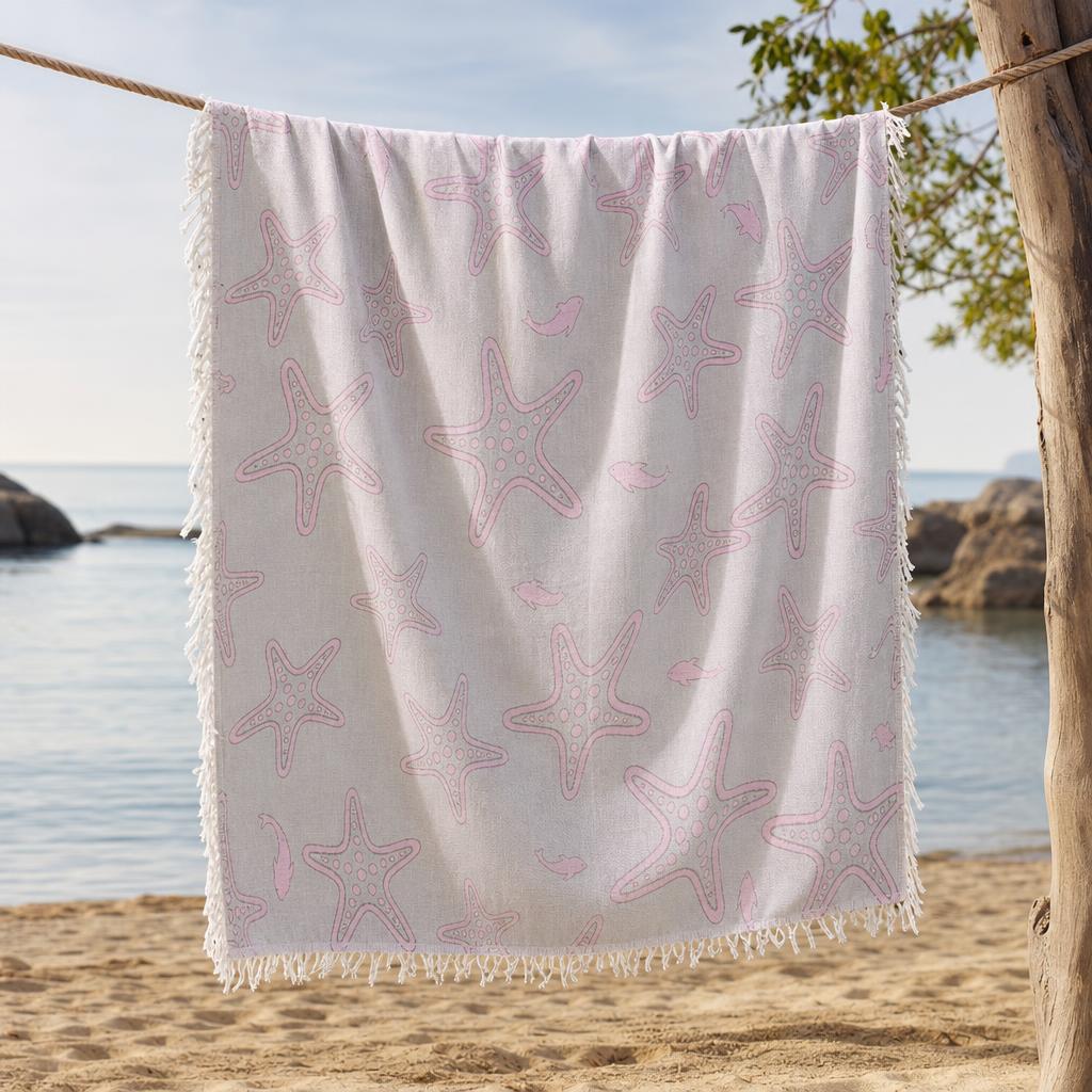 Starfish Muslin Peshtemal