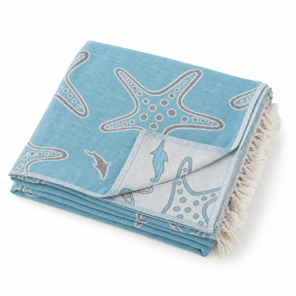 Starfish Muslin Peshtemal
