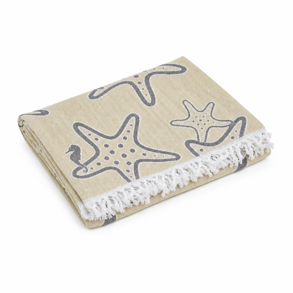 Starfish Muslin Peshtemal