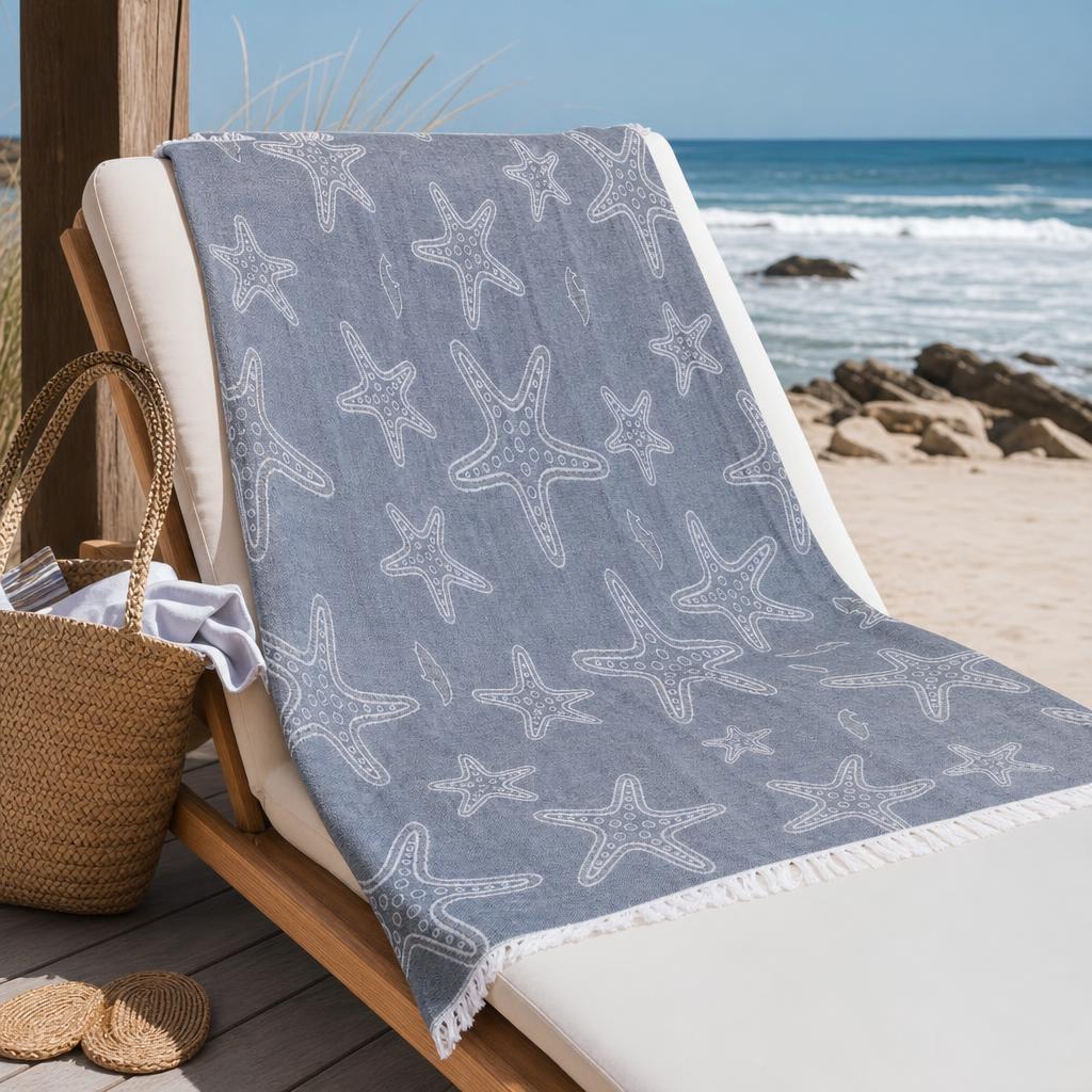 Starfish Muslin Peshtemal