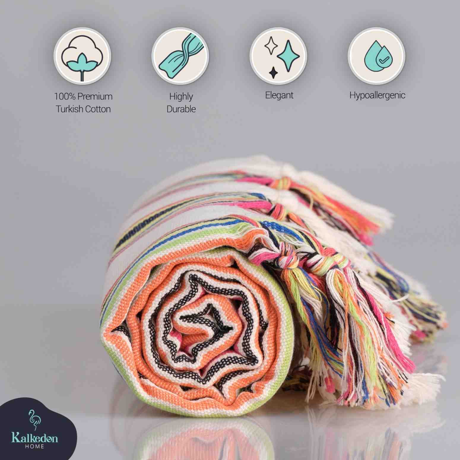 Machine washable Jacquard loom blanket that washes well and dries fast, ideal for holiday gifts.