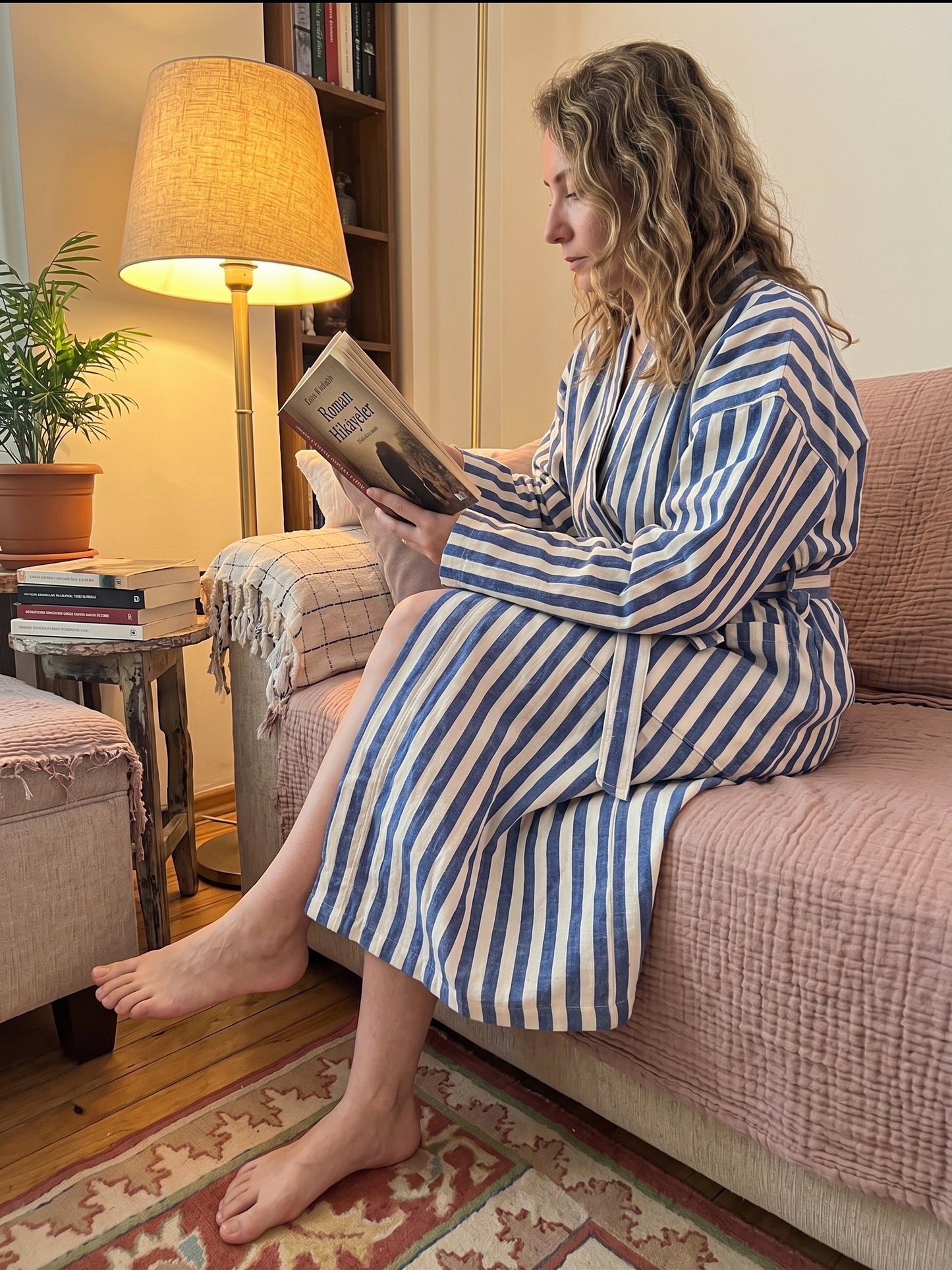 Nautical Stripe Robe