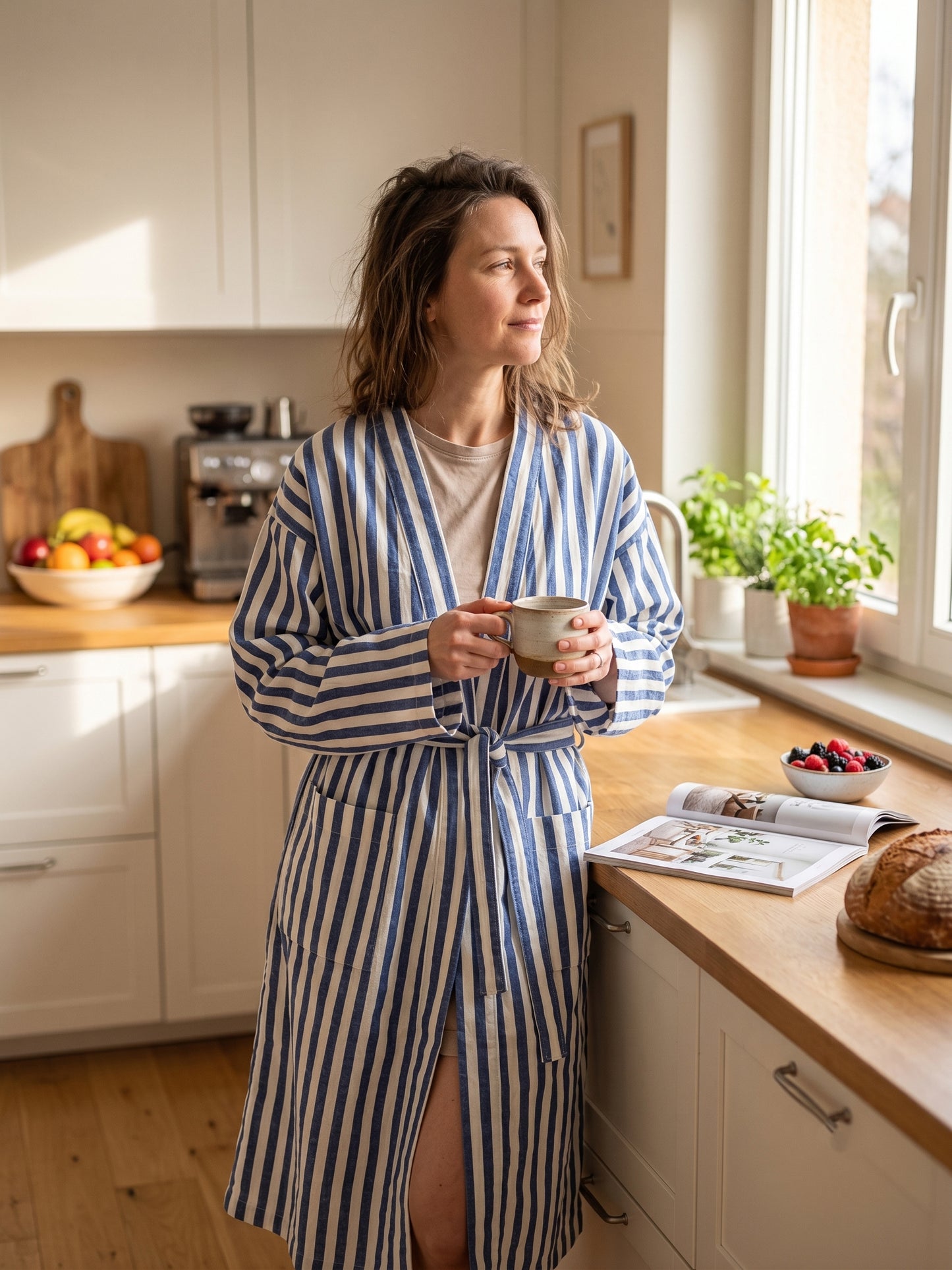 Nautical Stripe Robe