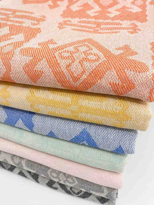 Kalkedon Mexican Blanket – Handloom Crafted with Geometric Design
