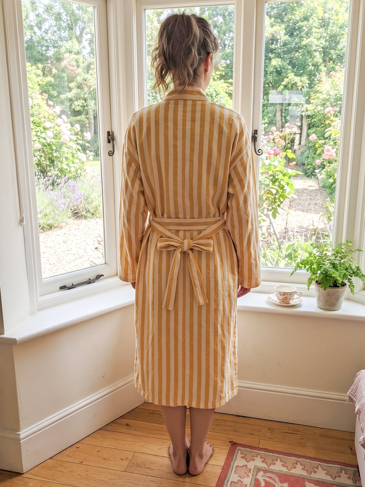Naomi Stripe Robe