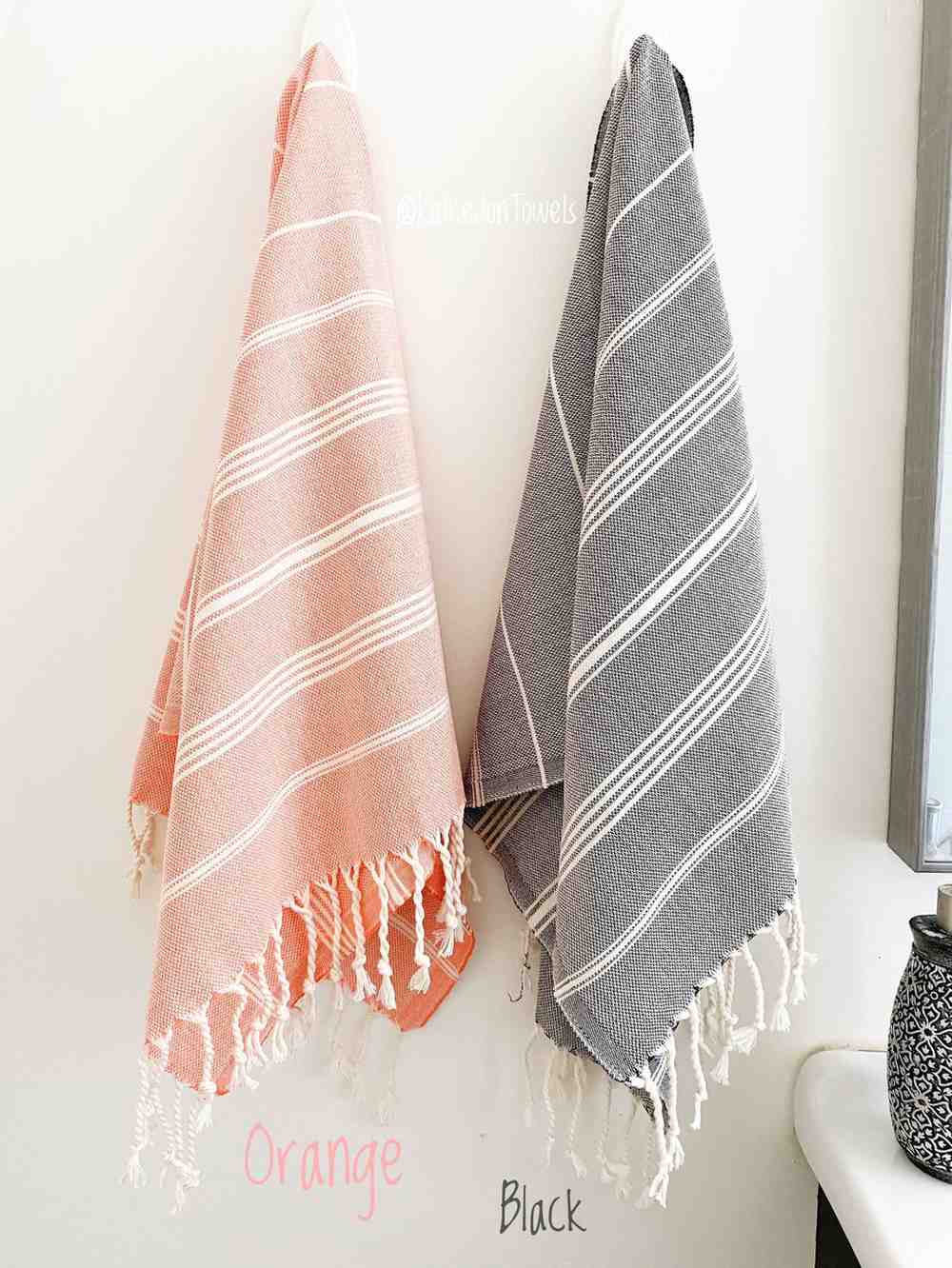 Turkish kitchen towels, 16x36 inches, mildew-resistant and highly absorbent