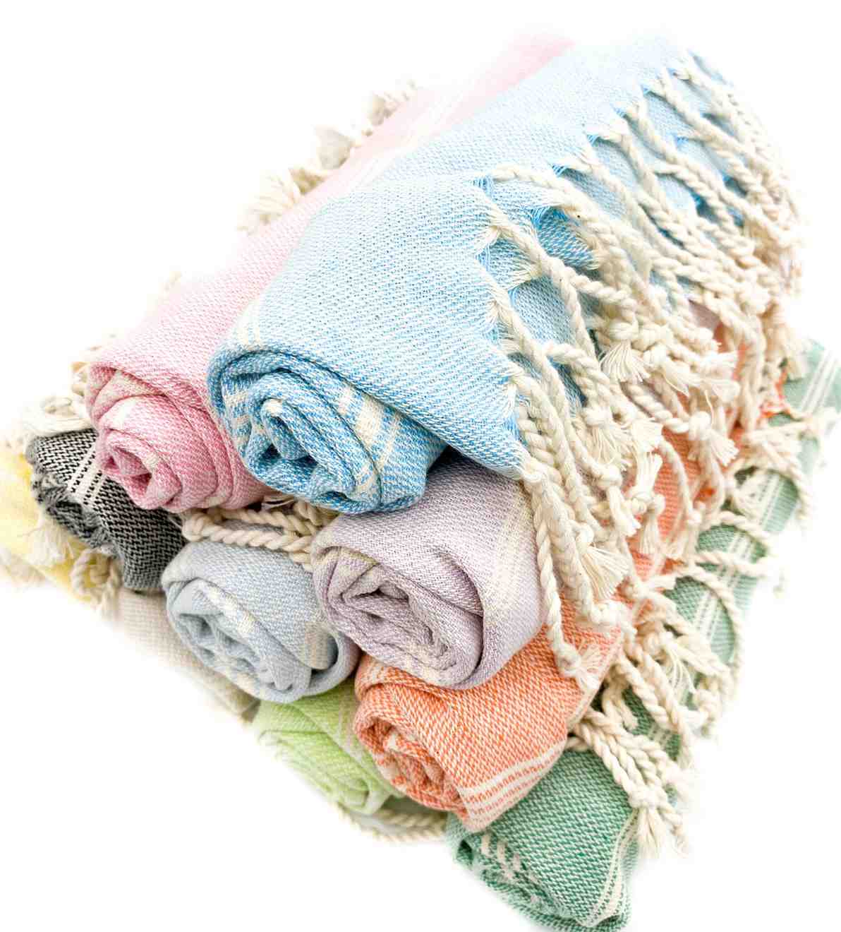 Eco-friendly Turkish kitchen towels, perfect as dish towels or decorative boho farmhouse decor