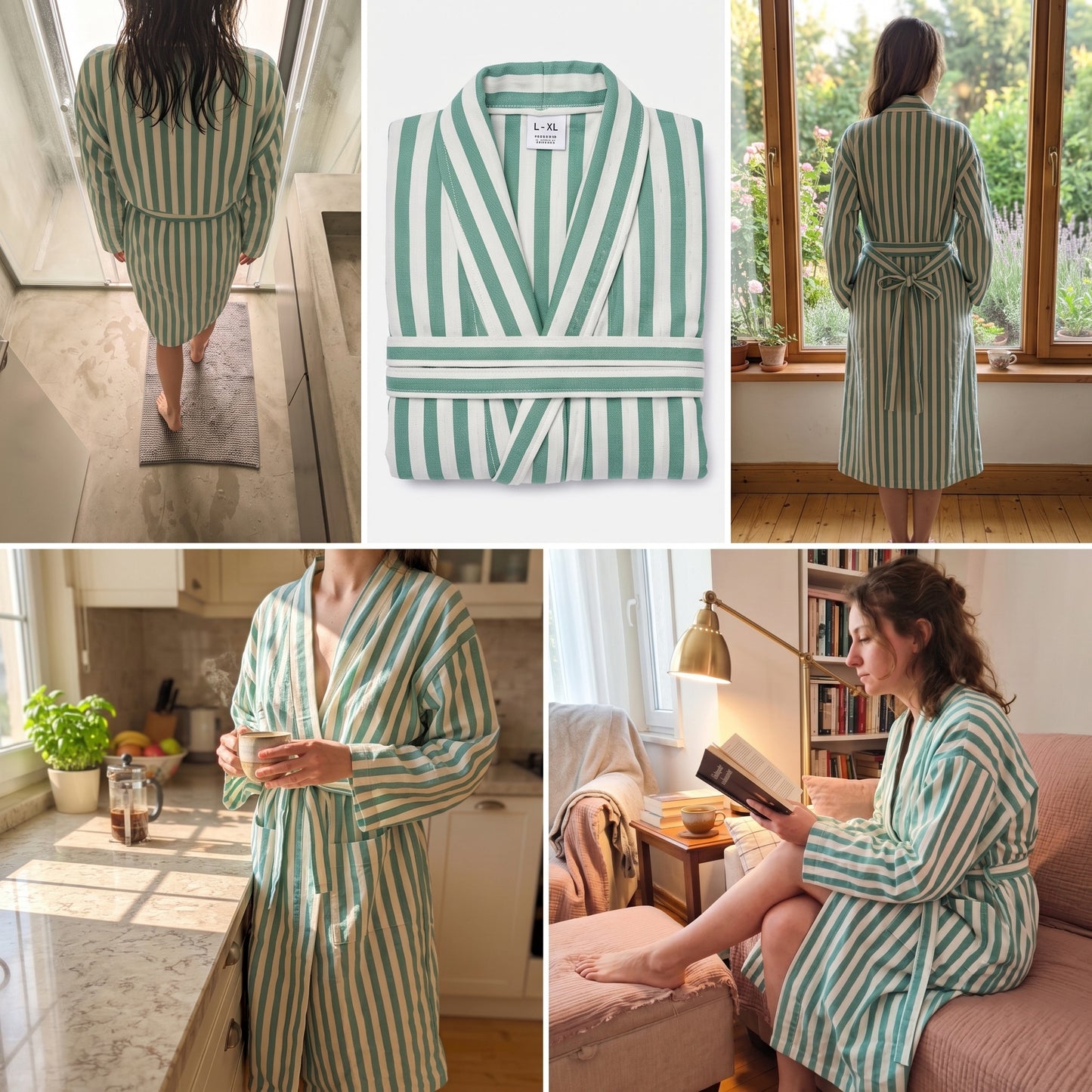 green robe
